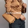 Designer Tote Bag Abottegas BVneta Mini Jodie Candy Loop Woven Shoulder Crossbody Camera Mobile Phone Small Capacity Women's Commuting Bag