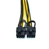 Computer Cables 6-pin PCI Express To 2 X PCIE 8 (6 2) Pin Dual Motherboard Graphics Video Card GPU VGA Splitter Hub Power Cable Cord
