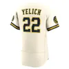 2024 S-4xl Custom 22 Christian Yelich Sal Frelick Jersey Willy Adames Luis Contreras Rowdy Tellez Corbin Burres Yount Brewers Mitchell Perkins Men Młodzież Młodzież