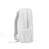 DOMIL Seersucker-Schultaschen, weiße Streifen, Baumwolle, klassischer Rucksack, GA Warehosue Soft Girl, personalisierte Rucksäcke für Mädchen DOM106031