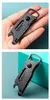 Mini Small Keychain Folder Knife D2 Black Stone Wash Tanto Blade Steel Handle Outdoor Camping vandring EDC Tools Bottle Opener