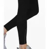 Outfit Yoga Designer Femmes Pantalon Rapide Et Gratuit Avec Stretch Standard Double Face Taille Haute Yoga Court Réfléchissant Côté Polka-Dot Jambe L 39