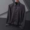 Mannen Casual Shirts Mode Plaid Voor Mannen 2024 Smart Lange Mouw Slanke Shirt Kleding Turn-Down Kraag Oversized heren