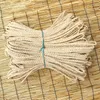 Decorative Flowers 10M 3 Strand Straw Material Weaving Braid Water Hyacinth For Furniture Bag DIY Handmade Decor