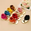 Sandaler Prewalker Baby Summer Slipper Beach Casual Sandal 0-18 månader Borns Multicolor Flat Shoes Walking