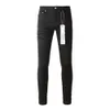 jeans viola jeans firmati per uomo Pantaloni skinny dritti jeans larghi denim europeo jean hombre pantaloni da uomo pantaloni biker ricamo strappato per la tendenza 29-40 J9023