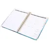 Decorative Coil Notepad Office Supply Students Agenda Journal Daily Plan Notebook Planner Paper Accessory Meeting Monthly 240127