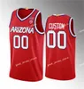 Arizona Wildcats Basketball-Trikot 5 KJ Lewis 14 Motiejus Krivas 23 Paulius Murauskas 30 Jackson Cook 55 Conrad Martinez Arizona-Trikots individuell genähte Herren-Jugend