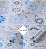 Wallpapers Self-adhesive Peelable Floor Mats Kitchen Tile Stickers Thickened Wear-resistant Non-slip Waterproof Shower Decoration