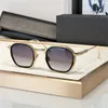 Erkekler için Süper Güneş Gözlüğü Kadınlar Özel Leo Tasarımcı Moda Yaz Avant-Garde Goggles Style Anti-ultraviyole popülerlik yuvarlak metal tam çerçeve gözlükleri rastgele