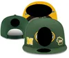 Ball Caps 2023-24 Green Bay''packers''unisx moda bawełniana batball snapback dla mn womn sun hat bon gorras '' mbroidry Spring Cap