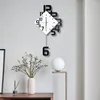 Orologi da parete Orologio Orologio moderno Design moderno in stile nordico soggiorno decorazioni per la casa camera da letto creativa silenziosa