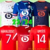 2023 2024 LOSC Lilles soccer jerseys UMTITI White CABELLA J DAVID YAZICI OUNAS football shirt 23 24 Lille Olympique M.BAYO maillot Adult Kids Kit ZHEGROVA Equipment