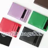 Designer Coin Purses Fashion Card Case Card Holders Wallet Pocket Keychain Women Men green Coin Vintage Passport Holders Top Leather Solid Color Key Purse