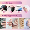 LED UV Torklampan Nagellampa för torkning av naglar Gelpolska med LCD -pekskärm Smart sensor Nail Lamp Manicure Machine Nail Art 240127