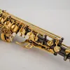 Japanska tillverkade kvalitet YAS 875EX ALTO SAXOPHONE EB Black Electroplating Black Nickel Plated Carved Body Professional Woodwind Ins