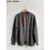 Loro Piano Cappotto invernale in maglia da uomo in cashmere spesso Maglione grigio scuro 3NUK