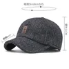 Ball Caps Winter Ears Protected Men Woolen Baseball Cap Women Solid Snapback Label Stick Sunhat Outdoor Earflaps Hats Casquette