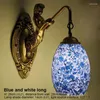 Стеновые лампы Дебби Современная лампа русалка персонализированная и творческая гостиная
