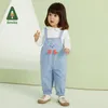 Giyim Setleri Amila Baby 2024 Bahar Uzun Kollu T-Shirt Jumper Pantolon Kızlar İçin Takım El Takası Sevimli Karikatür Çocuk Giysileri