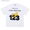 T-shirts hommes 23SS serviette brodée RRR123 T-shirt hommes femmes taille européenne pur coton RRR123 top t-shirts hip hop été Justin Bieber Hentai T240202