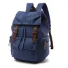 Backpack Casual Canvas Bag Shoulder Computer Korean Version Of The Trendy Student School Travel