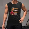 Débardeurs pour hommes Baby Don apos;t Hurt Me Meme Top T-shirts hommes chemises de sport