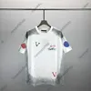 24SS 유럽 남성 T 셔츠 디자이너 티 여름 클래식 컬러 레터 인쇄 TSHIRT 남자 짧은 슬리브 티셔츠면 색상 낙서 인쇄 Tshirts S-XL