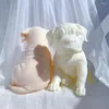 Strumenti artigianali Boxer Cucciolo Stampo per candele Cuccioli di animali Cera di soia Stampo in silicone Amante dei cani Decorazioni per la casa