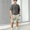 Männer Shorts 2024 Die Outdoor Fitness Übung Lose Druck Baumwolle Sommer Mode Casual Training Jogging Straße