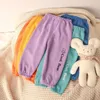 Hosen 1-5Years Kinder Hosen Frühling Herbst Baby Jungen Mädchen Sweapant Koreanischen Stil Lose Kinder Freizeit Kleidung