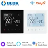 Controle Home Inteligente Beok Tuya WiFi Termostato para Aquecimento Elétrico Água Gás Caldeira Controlador de Temperatura Trabalho com Alexa Google Alice