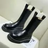 Stivali Autunno Stivali Donna Inverno 2023 Nero Chelsea Kawaii Carino Hot Coreano Vera Pelle Grosso Mezza Stivaletti Nuovo In Scarpe Da Donna Nuovo