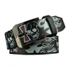 Belts Pin Buckle Belt Aesthetic Men Punk Teenager Jeans Clothing Accessories