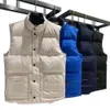 Hommes Gilet Designer Puffer Gilet Hommes Vers Le Bas Parkas Classique Sans Manches Badge Top Veste Quatre Saisons Unisexe Casual Bouton Appliques Sweat Vestes