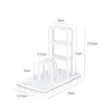 Kitchen Storage Table Rag Rack Dishwashing Water Drain-free Punch Sponge Soap Shelf Multi-function Accessories