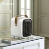 KINSCOTER Elektrische verwarming voor thuis, ventilator, kantoor, desktop, portable, stille warmer, PTC keramische verwarming met veiligheids-uitschakelfunctie 240130