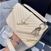 Evening Bags Shoulder Bags 2023 New Women Bag Luxury Handbag Shoulder Bag Brand YShaped S eamL eatherL adiesM etalC hainB lackC lamshellM essengerC hain B ag 2024