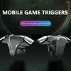 Spelkontroller 4 Finger Controller Gamepad Tvåvägskänslig spel AIM-skytte Triggers Joystick Key Knapp för barnens gåva