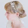 Hair Clips Bridal Tiaras Princess Headband Women Prom Wedding Party Headwear Girl Pearl Rhinestone Alloy Flower Decoration Accessories