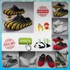 Designer Casual Platform Half Pack Slippers Summer Sliders Män Kvinnor Graffiti Bone White Slides Sandaler Anti Slip Wear Resistant Memor Soft Slipper