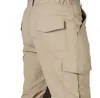 Calças masculinas tático carga homens ao ar livre impermeável respirável verão casual exército militar calças masculino secagem rápida