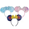 Cerceaux à cheveux à paillettes de dessin animé mignon, accessoires pour cheveux, cadeaux de Couple LL, offre spéciale