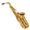 Populär saxofon alt yas-62 e sax musikinstrument hög kvalitet med fall alla tillbehör