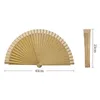 Decorative Figurines Spanish Plain Pure Wood Folding Fan Modern Minimalist Prop Classical Dance Performances Custom Hand Art Craft Home