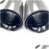 Muffler 1 Piece Carbon Fiber Exhaust Pipe For M2 M3 M4 M5 F87 F80 F82 F83 F90 M135I M140I M335I M340I M235I M240I Nozzles M Tip Drop Dhdzb
