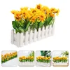 Decoratieve Bloemen Kunstbloem Hek Outdoor Fake Faux Zonnebloemen Home Decor Woonkamer Planten Voor Bureau Arrangement