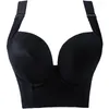 Soutien-gorge Sexy Push Up Soutien-gorge Plus Taille Lingere Sous-vêtements Femmes Rose Grandes Dames Sans Fil Bralette Sans Soudure Brassière Mode