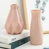 Vases Modern Vase Plastic Arrangement Hydroponic Creative Flower Pot Nordic Home Living Room Decoration Ornament Gift