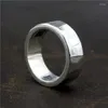 Cluster Rings Hammer Ring For Men S925 Sterling Silver Jewelry Accessory Fashion Handmade Irregularly Cut Index Finger